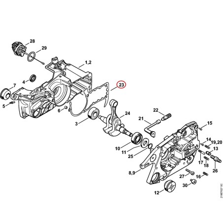 Junta 11380290500 ORIGINAL STIHL | NewgardenParts.com