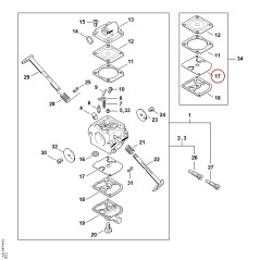 Pump diaphragm 11301214800 ORIGINAL STIHL | NewgardenParts.com