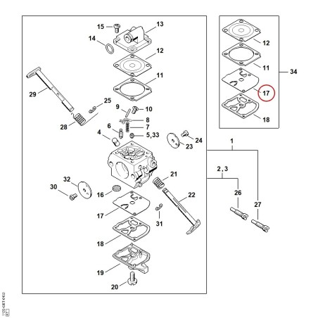 Pumpenmembrane 11301214800 ORIGINAL STIHL | NewgardenParts.com