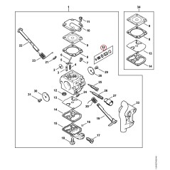 Pump piston kit 11291209702 ORIGINAL STIHL | NewgardenParts.com