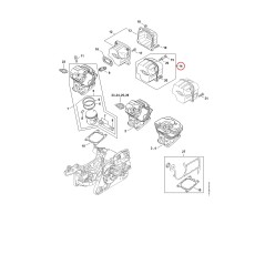 Silenziatore 11401400655 ORIGINALE STIHL | NewgardenParts.com