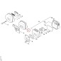Muffler 11301400614 ORIGINAL STIHL