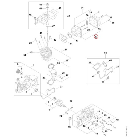Schalldämpfer 11241400607 ORIGINAL STIHL | NewgardenParts.com
