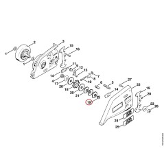 Vis à embase 12071624200 ORIGINAL STIHL | NewgardenParts.com
