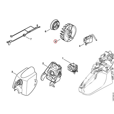 Volante 11334001205 ORIGINAL STIHL | NewgardenParts.com