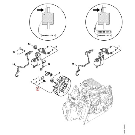 Volante 11394001203 ORIGINAL STIHL | NewgardenParts.com