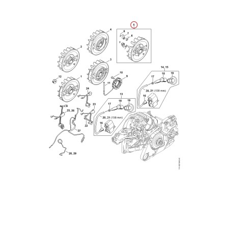 Volante 11414001202 ORIGINAL STIHL | NewgardenParts.com