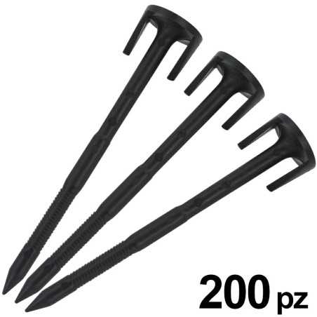 Clous d'arrêt de fil 200 pcs pour tondeuse robot AMBROGIO ZUCCHETTI | NewgardenParts.com