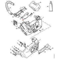 Etrier 12524351501 ORIGINAL STIHL | NewgardenParts.com