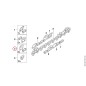 Jeu de 3/8" RDR dent droite 39440071000 ORIGINAL STIHL