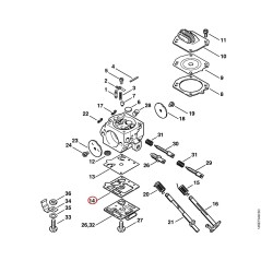 Dichtung 41161290902 ORIGINAL STIHL | NewgardenParts.com