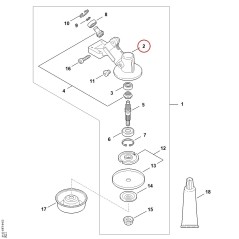 Getriebegehäuse 41406410300 ORIGINAL STIHL | NewgardenParts.com