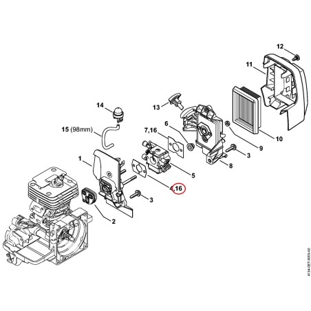 Dichtungssatz 41340071600 ORIGINAL STIHL | NewgardenParts.com
