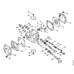 Sealing ring 42231223600 ORIGINAL STIHL | NewgardenParts.com