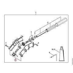 Getriebegehäuse 41826400554 ORIGINAL STIHL | NewgardenParts.com