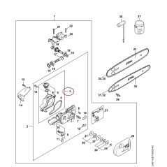 Öltank 41823500306 ORIGINAL STIHL | NewgardenParts.com