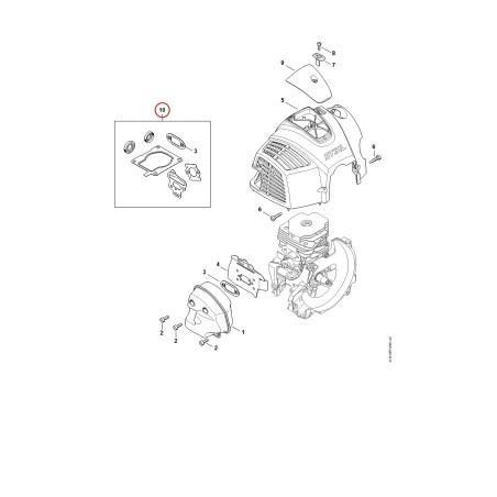 Jeu de joints 41480071600 ORIGINAL STIHL | NewgardenParts.com