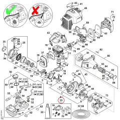 Dichtungssatz 41490071600 ORIGINAL STIHL | NewgardenParts.com