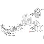 Muffler 42031400601 ORIGINAL STIHL