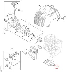 Insert 41510204000 ORIGINAL STIHL | NewgardenParts.com