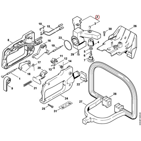 Support AV 42267903300 ORIGINAL STIHL | NewgardenParts.com