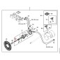 Shaft 42447040504 ORIGINAL STIHL