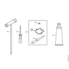 Dichtung 42830290500 ORIGINAL STIHL | NewgardenParts.com