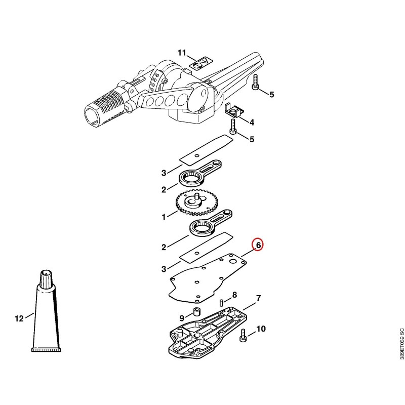 Gasket 42306490303 ORIGINAL STIHL