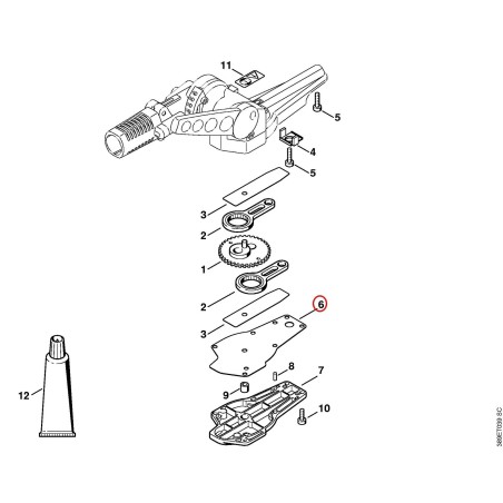 Guarnizione 42306490303 ORIGINALE STIHL | NewgardenParts.com