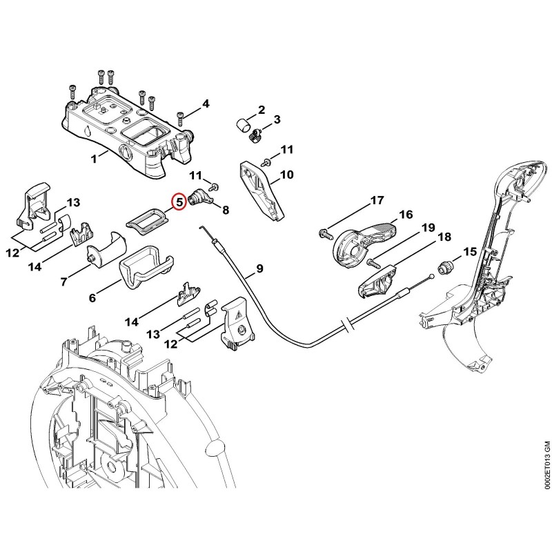 Joint 42445190101 ORIGINAL STIHL