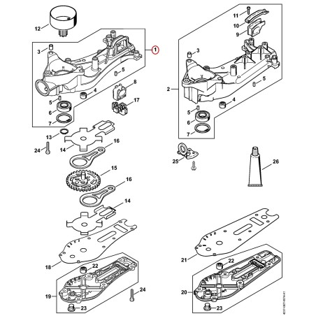 Getriebegehäuse 42376400504 ORIGINAL STIHL | NewgardenParts.com