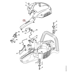 Griffschale 42427910601 ORIGINAL STIHL | NewgardenParts.com
