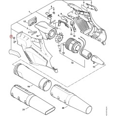 handle molding 45237900601 ORIGINAL STIHL | NewgardenParts.com
