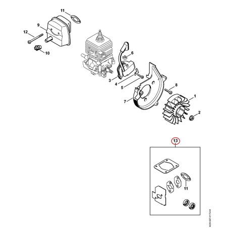 Jeu de joints 42290071050 ORIGINAL STIHL | NewgardenParts.com