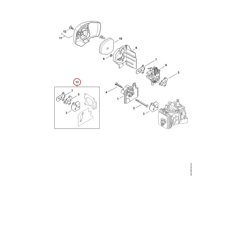 Jeu de joints 42420071600 ORIGINAL STIHL Jeu de joints 42420071600 ORIGINAL STIHL