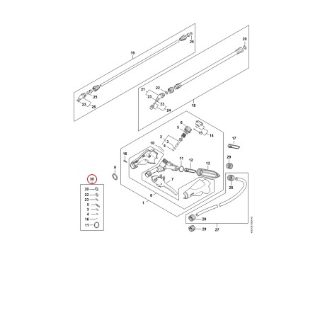 Dichtungssatz 42550071600 ORIGINAL STIHL | NewgardenParts.com