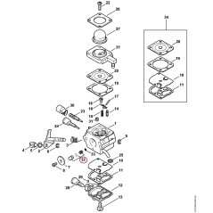 Pump piston kit 43140071053 ORIGINAL STIHL | NewgardenParts.com