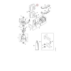 Muffler 42371400607 ORIGINAL STIHL | NewgardenParts.com