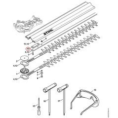 Insert 450 mm 42286414700 ORIGINAL STIHL | NewgardenParts.com
