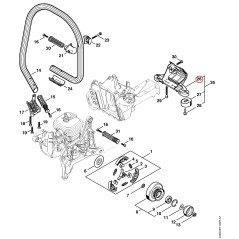 Stütze 42387917606 ORIGINAL STIHL | NewgardenParts.com