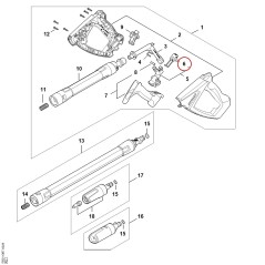 Spring button 49305300300 ORIGINAL STIHL | NewgardenParts.com