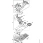 Getriebegehäuse T 48696400501 ORIGINAL STIHL