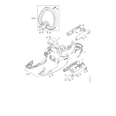 Griffschale 48127900602 ORIGINAL STIHL | NewgardenParts.com