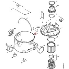 Container 20 l 47847000800 ORIGINAL STIHL | NewgardenParts.com