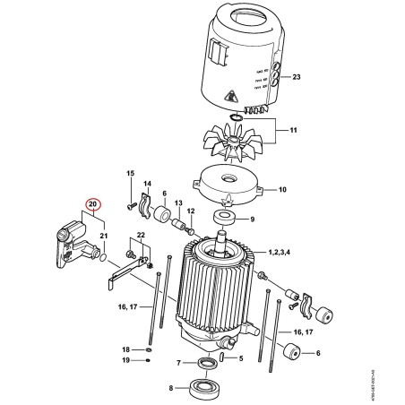Öltank 47887038300 ORIGINAL STIHL | NewgardenParts.com