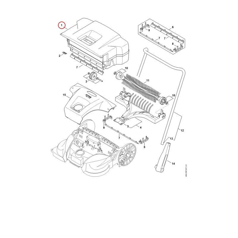 Behälter 48607306902 ORIGINAL STIHL