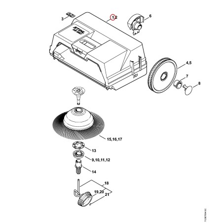 Behälter 48607306900 ORIGINAL STIHL | NewgardenParts.com