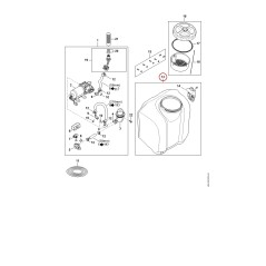 Container 48547000801 ORIGINAL STIHL | NewgardenParts.com