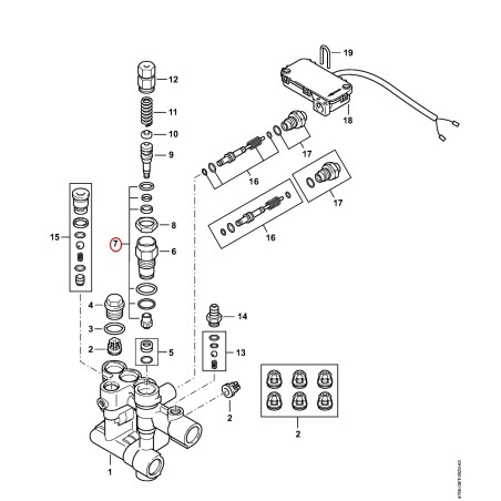 Set of gaskets 47880071000 ORIGINAL STIHL | NewgardenParts.com