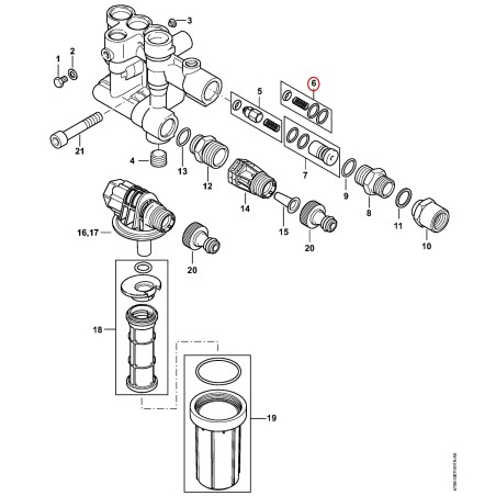 Jeu de joints 47880071002 ORIGINAL STIHL | NewgardenParts.com